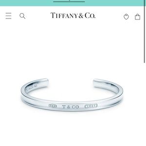 Tiffany & Co. 1837 Cuff in Silver, Narrow